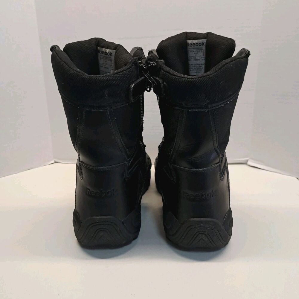 Reebok Rapid Response RB 8" Comp Toe Tactical Combat Boot Men’s Size 15W Black - Picture 4 of 7